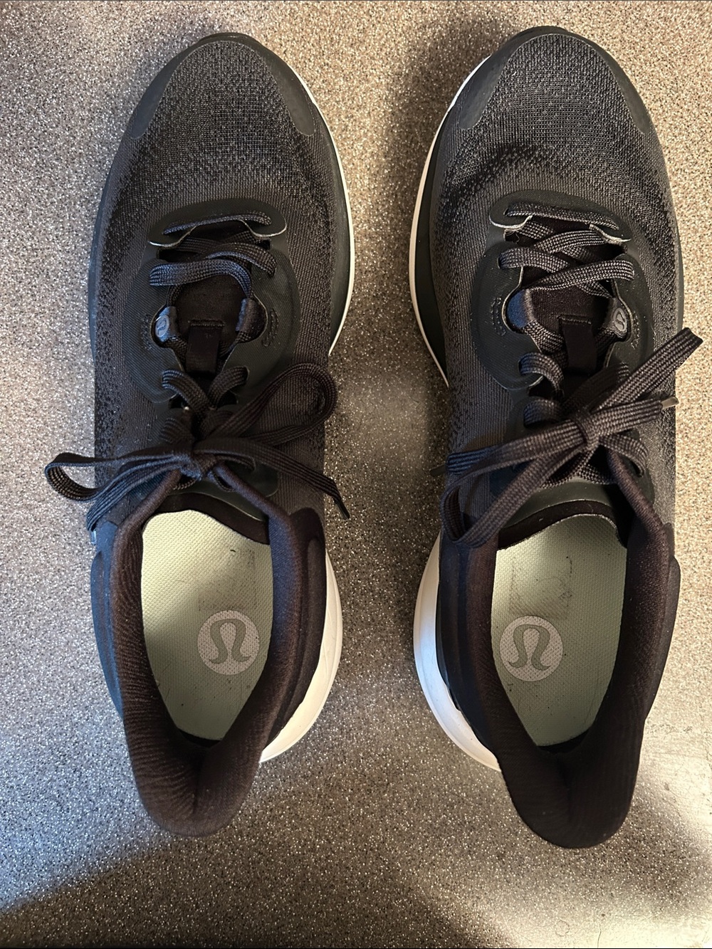 lululemon athletica Black and White Women's Athletic Shoes